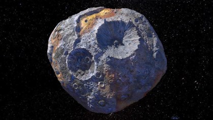 O 16 Psyche é um dos maiores no cinto de asteroides do sistema solar