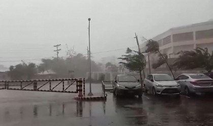 Super tufão Goni atinge Filipinas com ventos catastróficos e chuvas intensas