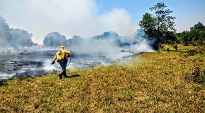 Incêndio no Distrito Federal