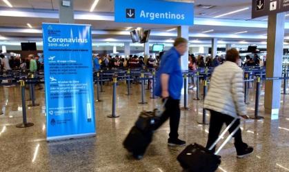 Argentina autoriza volta dos voos comerciais e abre fronteiras para vizinhos
