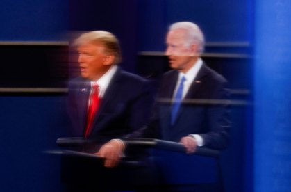 Donald Trump e Joe Biden
