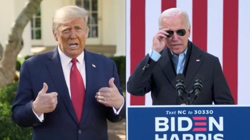 Donald Trump e Joe Biden