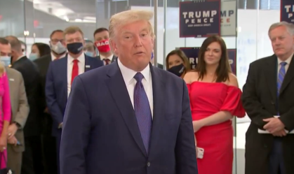 Trump sugere que não preparou discursos nem para a vitória e nem para a derrota