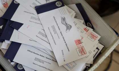 Somente 39% dos votos por correio na Pensilvânia foram contados até o momento
