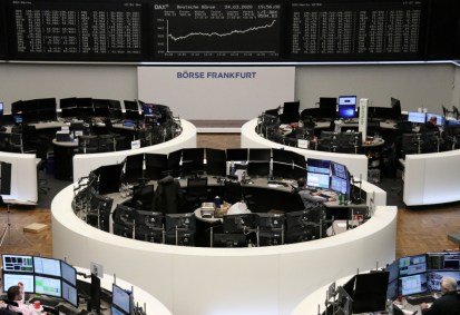 A bolsa de Frankfurt