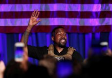 O rapper Kanye West