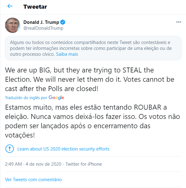 Tweet Donald Trump