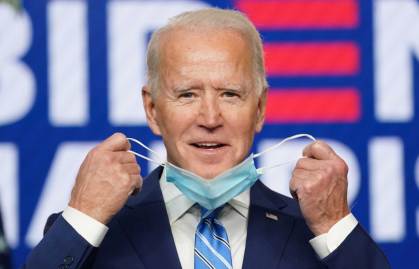 O candidato democrata à presidência dos Estados Unidos, Joe Biden