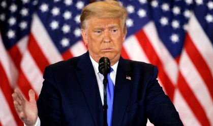 O presidente dos EUA, Donald Trump