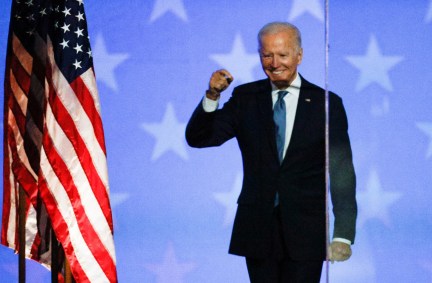 O candidato democrata à presidência dos EUA, Joe Biden