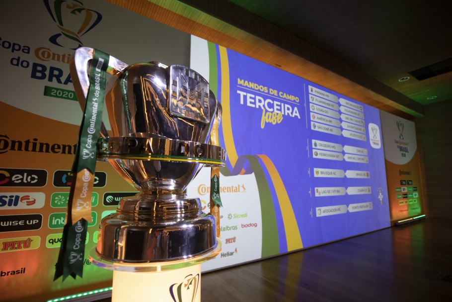Sorteio de mando de campo da terceira fase da Copa do Brasil 2020