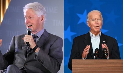Ex-presidente dos EUA Bill Clinton congratula Joe Biden por vitória eleitoral