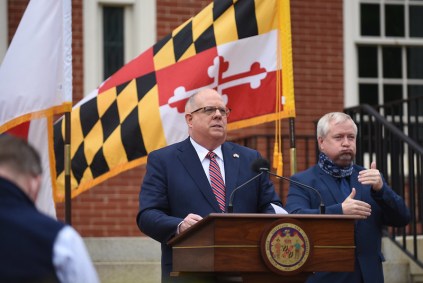 O governador de Maryland, Larry Hogan disse esperar que Trump reconheça derrota