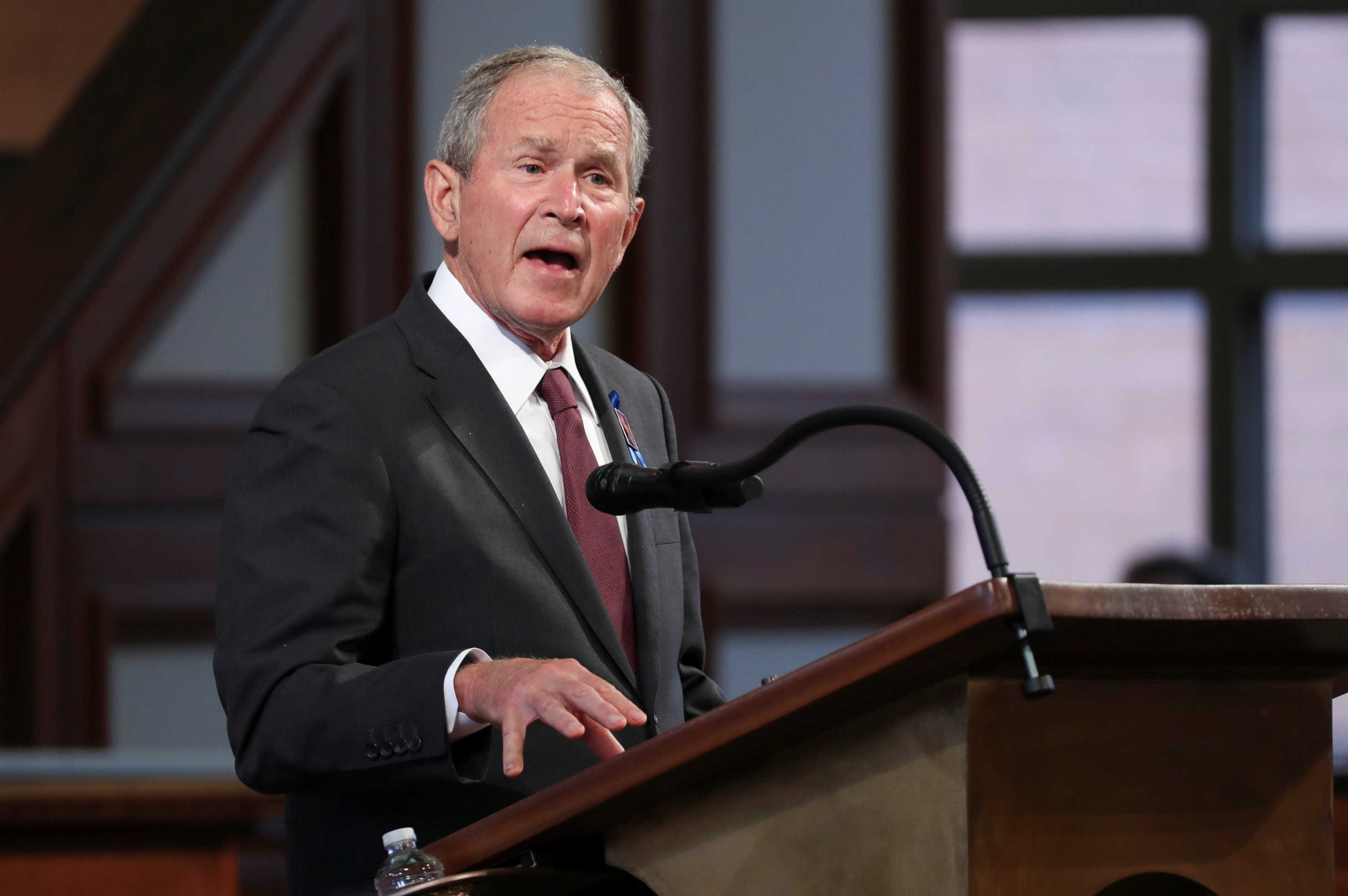 Ex-presidente dos EUA George W. Bush em evento recente
