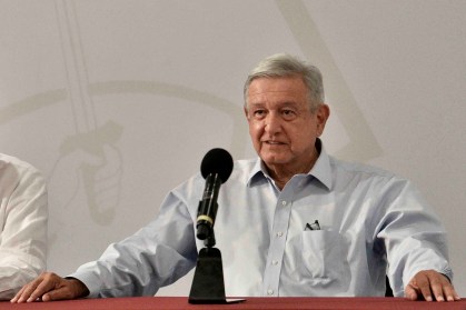O presidente do México, Andrés Manuel López Obrador