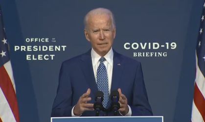 Biden faz apelo por uso de máscaras: 'Pequenos atos levam a grandes conquistas'