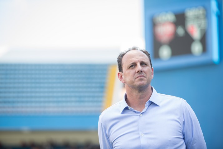 O ex-goleiro e técnico de futebol Rogério Ceni / Estadão Conteúdo