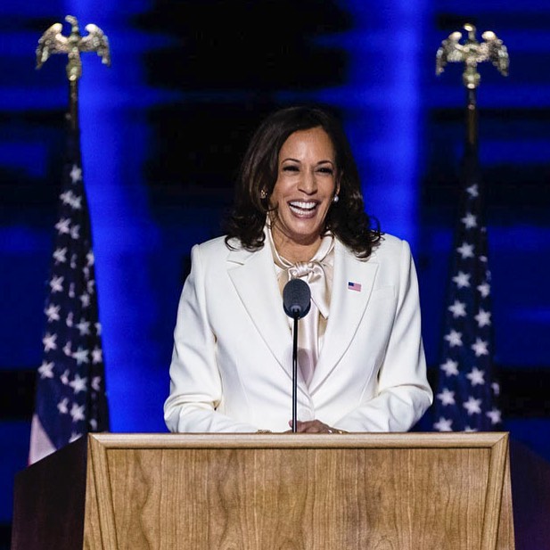 Kamala Harris discursa em Wilmington