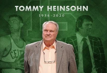 Homenagem do Boston Celtics a Tommy Heinsohn