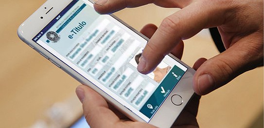 Aplicativo do TSE para justificar voto pelo celular