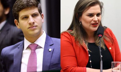 Os candidatos à prefeitura do Recife João Campos (PSB) e Marília Arraes (PT)