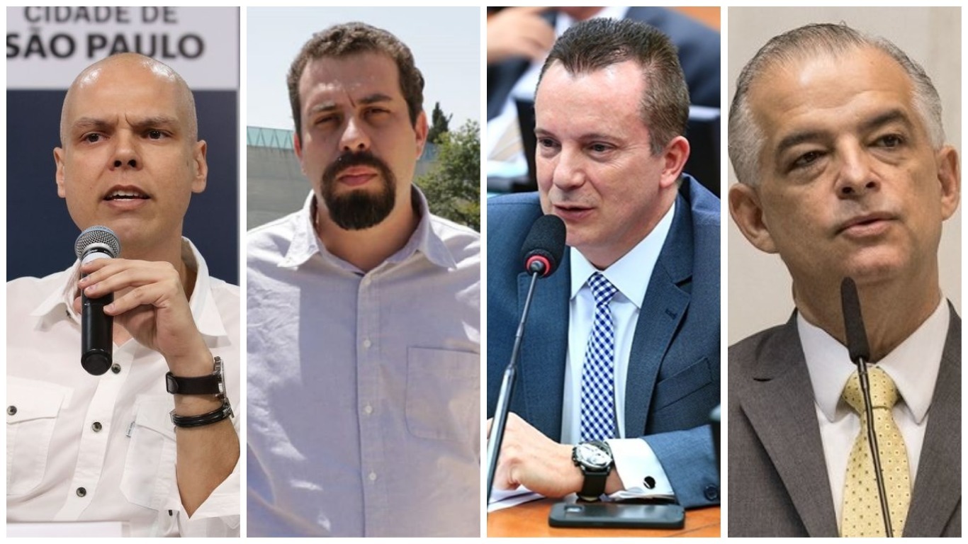 Candidatos são paulo covas boulos russomanno frança