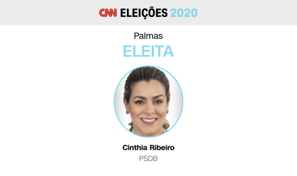 Cinthia Ribeiro (PSDB) é reeleita prefeita de Palmas