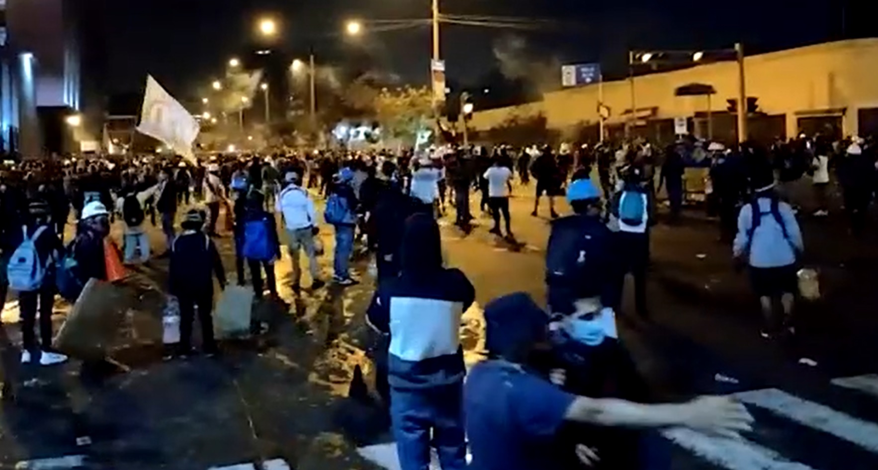 Protesto no Peru deixou dois mortos