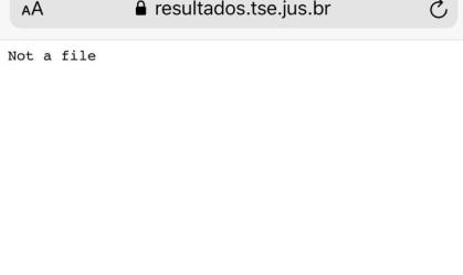 Site do TSE para acompanhar apuração fica instável e sai do ar