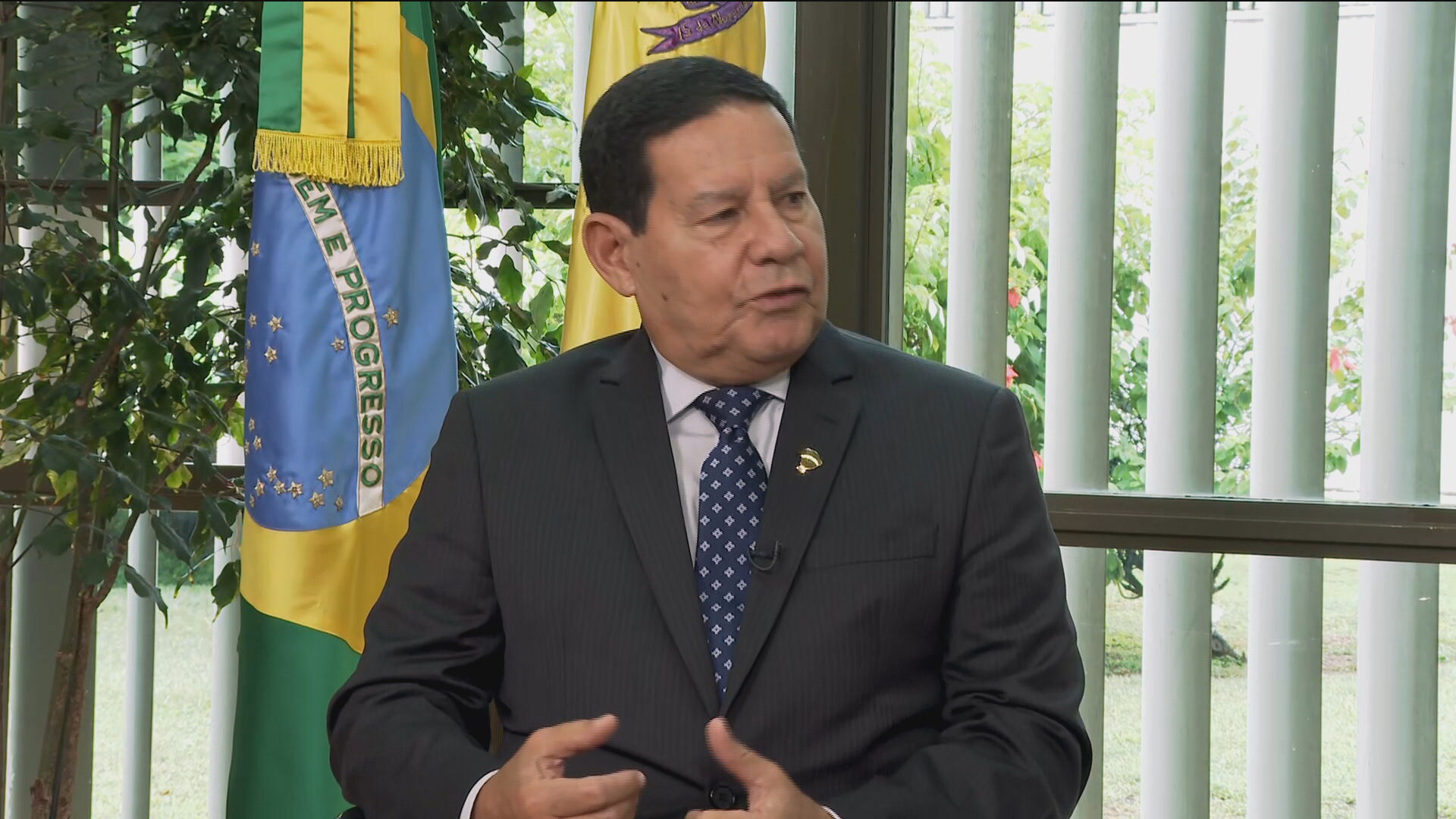 O vice-presidente da República, Hamilton Mourão (PRTB)