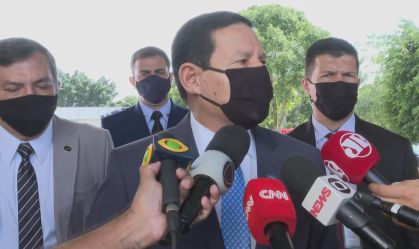 'O nosso processo é muito bom', diz Mourão, sobre sistema eleitoral