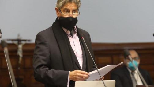 Francisco Sagasti, presidente interino do Peru