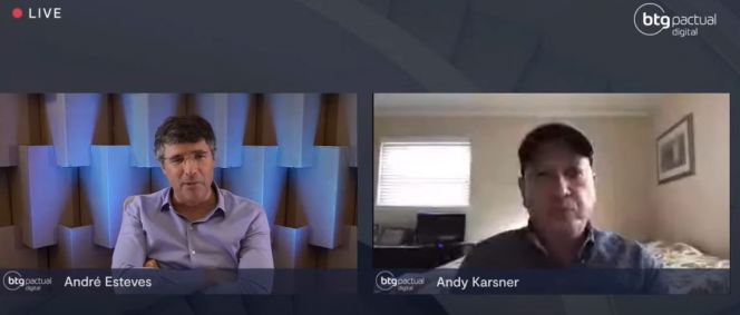 André Esteves e Andy Karsner
