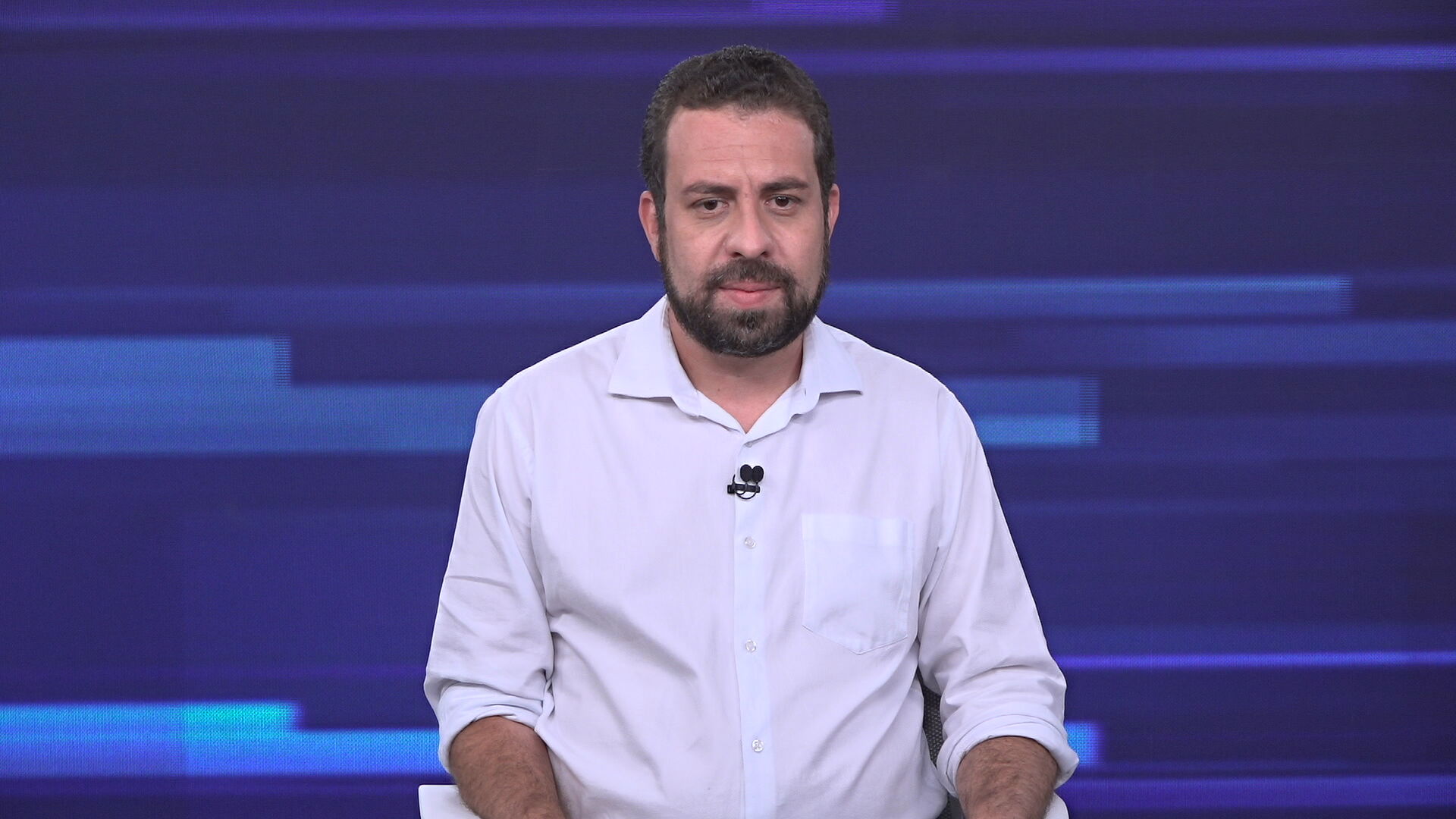 Guilherme Boulos (PSOL), candidato a prefeito de São Paulo (16.nov.2020)