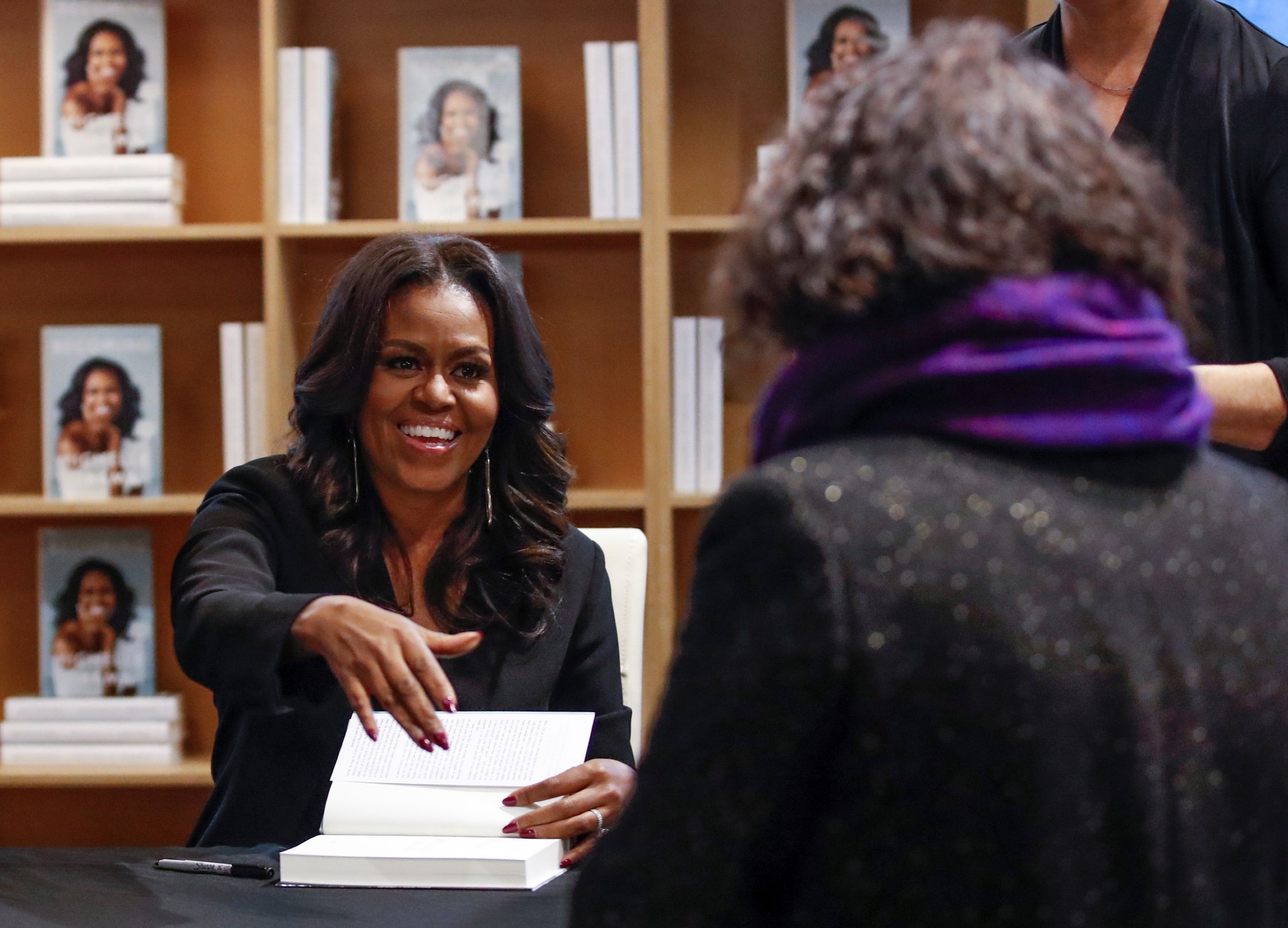A ex-primeira-dama dos EUA Michelle Obama