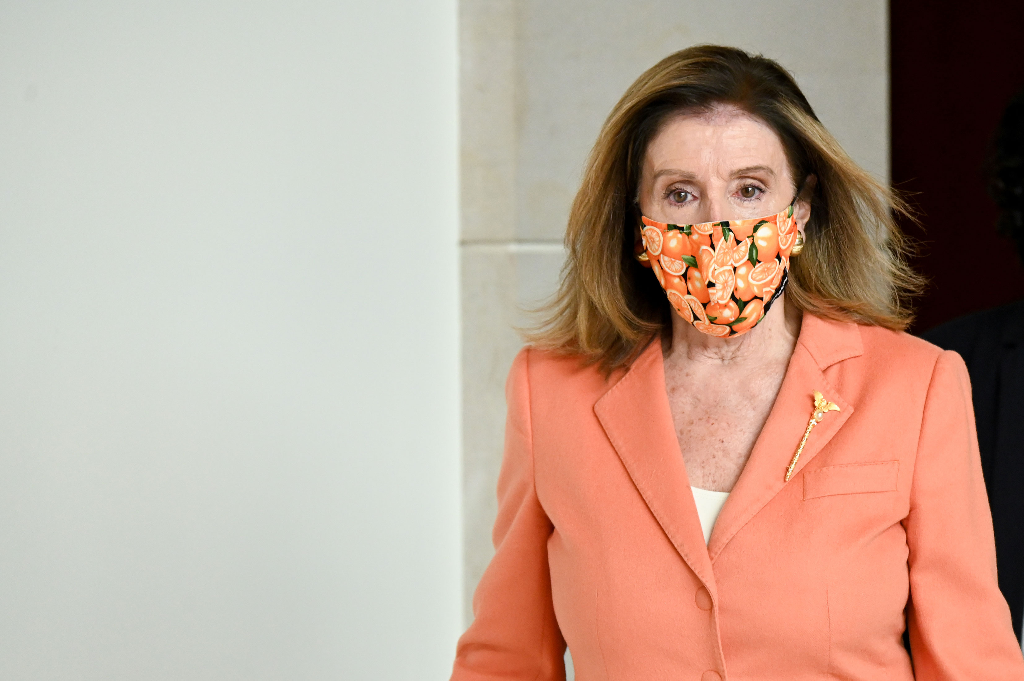 A presidente da Câmara dos Deputados dos Estados Unidos, Nancy Pelosi