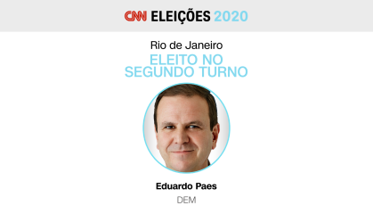 Paes (DEM) derrota Crivella (Republicanos) e é eleito prefeito do Rio de Janeiro