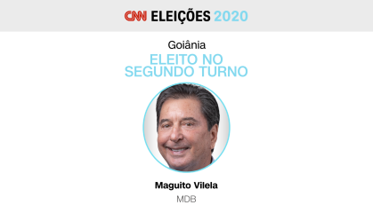 Maguito Vilela (MDB) derrota Vanderlan Cardoso e é eleito prefeito de Goiânia