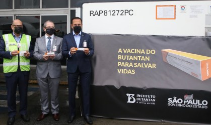 Por questão de segurança, Butantan não revela onde armazenará doses da Coronavac