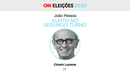 Cícero Lucena (PP) é eleito prefeito de João Pessoa