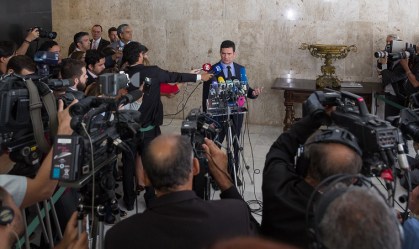 Sergio Moro e Santos Cruz prestam depoimentos