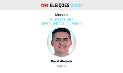 David Almeida (Avante) derrota Amazonino (Podemos) e é eleito prefeito de Manaus