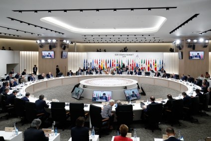 Cúpula dos líderes do G20 em Osaka, Japão, em 2019
