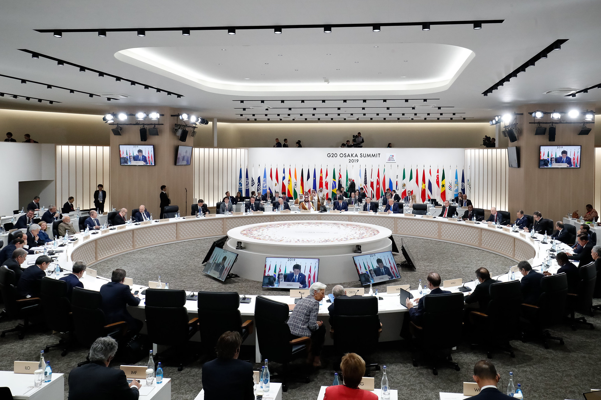 Cúpula dos líderes do G20 em Osaka, Japão, em 2019