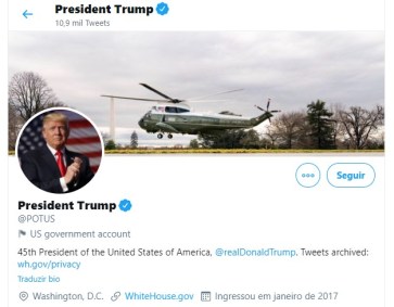 Conta @POTUS