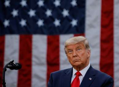 Donald Trump, presidente dos Estados Unidos