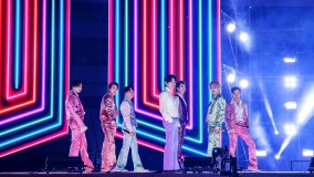 BTS no palco