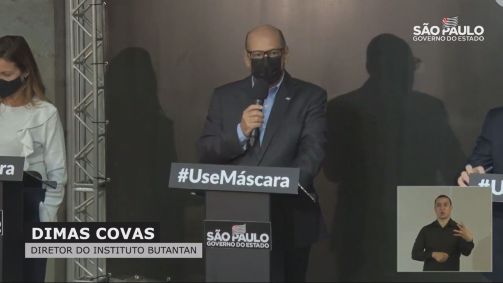 Dimas Covas, diretor do Instituto Butantan (25.nov.2020)