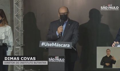 Dimas Covas, diretor do Instituto Butantan (25.nov.2020)