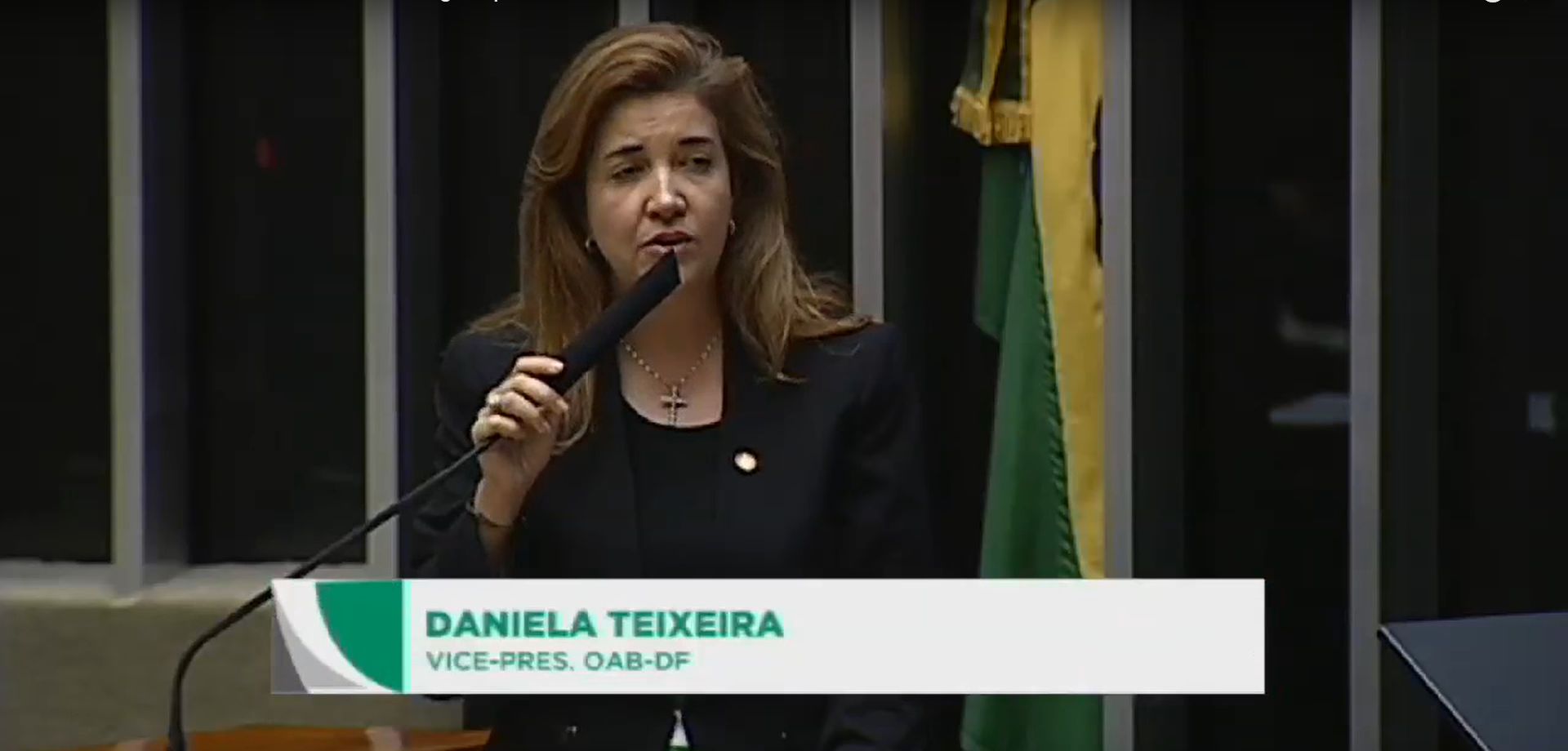 Daniela Teixeira, conselheira da OAB, se recuperou do coronavírus